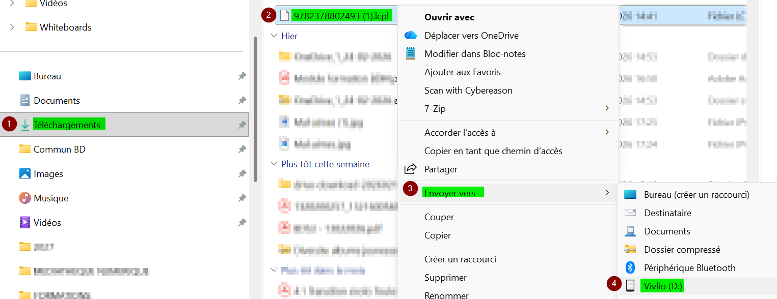 Telechargement liseuse lcp
